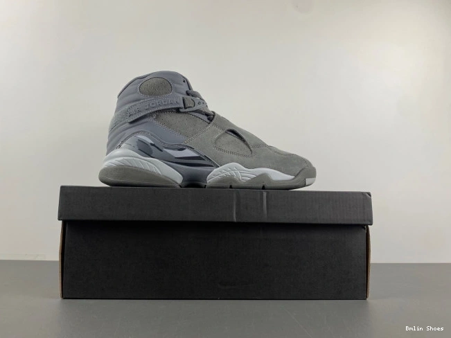 Bmlin Shoes 305381-014 Retro Jordan Grey Cool 8 0726
